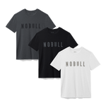 Charcoal, Black and White NOBULL Tees