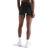 Women's Black High-Rise Matte Short 2" Back Angle