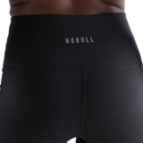 Women's Black High-Rise Matte Short 2" NOBULL Angle