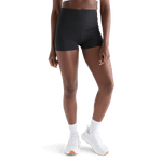 Women's Black High-Rise Matte Short 2" Front Angle