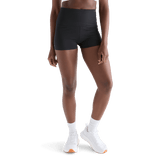 Women's Black High-Rise Matte Short 2" Front Angle