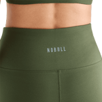 Women's Dark Army High-Rise Matte Short 2" NOBULL Angle