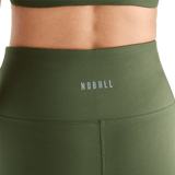 Women's Dark Army High-Rise Matte Short 2" NOBULL Angle