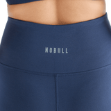 Women's Night Navy High-Rise Matte Short NOBULL Angle