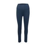 Women's Midnight Heather Matte High-Rise Matte Tight 21" Silhouette Angle