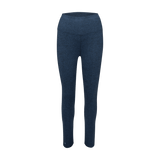 Women's Midnight Heather Matte High-Rise Matte Tight 21" Silhouette Angle