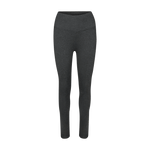 Women's Charcoal Heather Matte High-Rise Matte Tight 28" Silhouette Angle