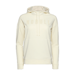 Women's Ivory NOBULL Hoodie Silhouette Angle