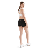 Women's Black Pace Short 3" Back Full Body Angle
