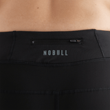 Women's Black Pace Short 3" NOBULL Angle