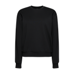 Women's Black Allday Elements Crew Silhouette Angle