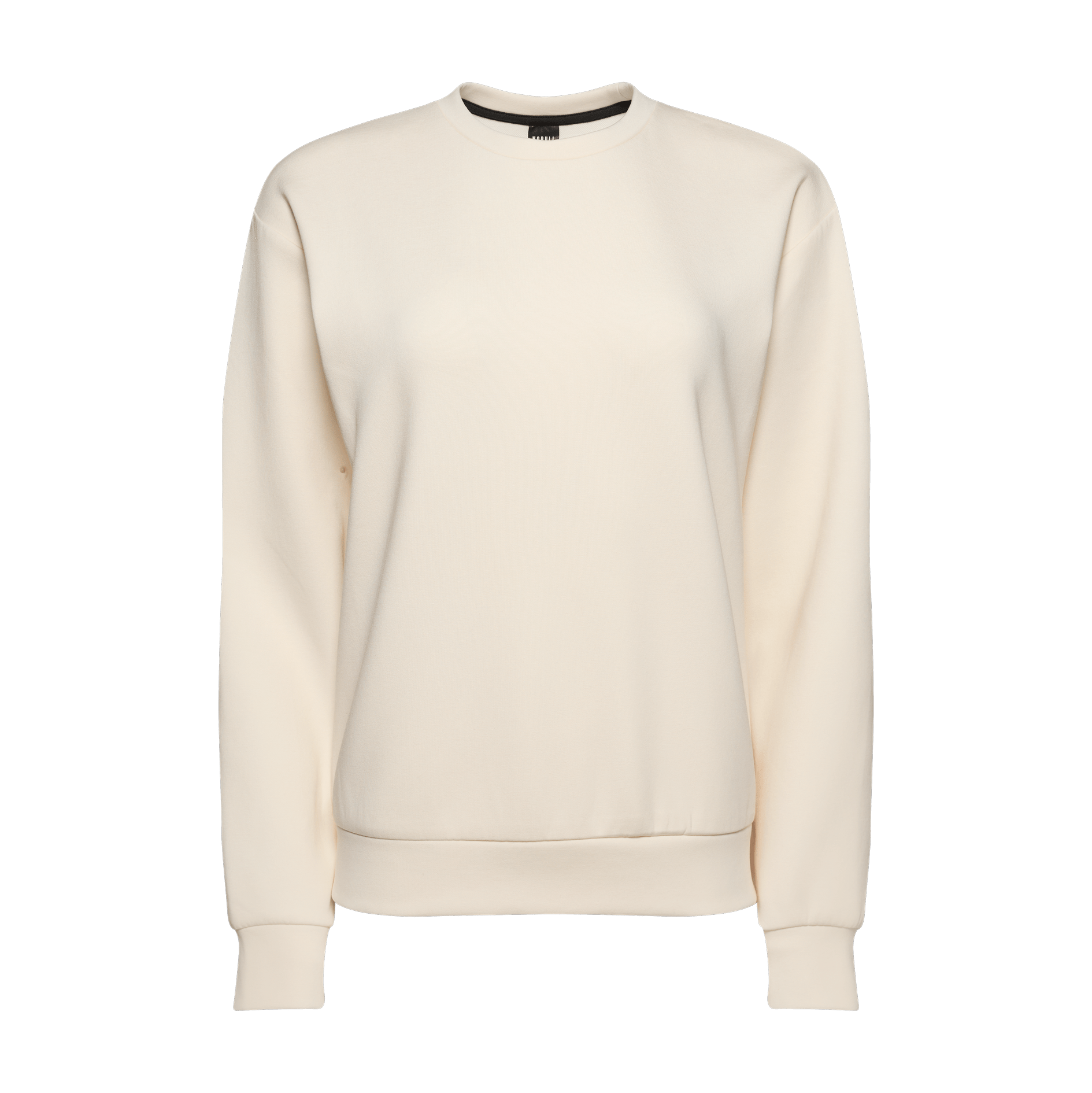 Women's Chalk Allday Elements Crew Silhoutte Angle