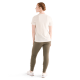 Women's Vapor Deltapeak® Micro Textured Tee Back Full Body Angle