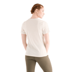 Women's Vapor Deltapeak® Micro Textured Tee Back Angle