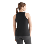 Women's Black Deltapeak® Micro Textured Tank Back Angle