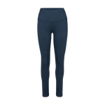 Women's Midnight Heather Matte High-Rise Matte Tight Silhouette Angle