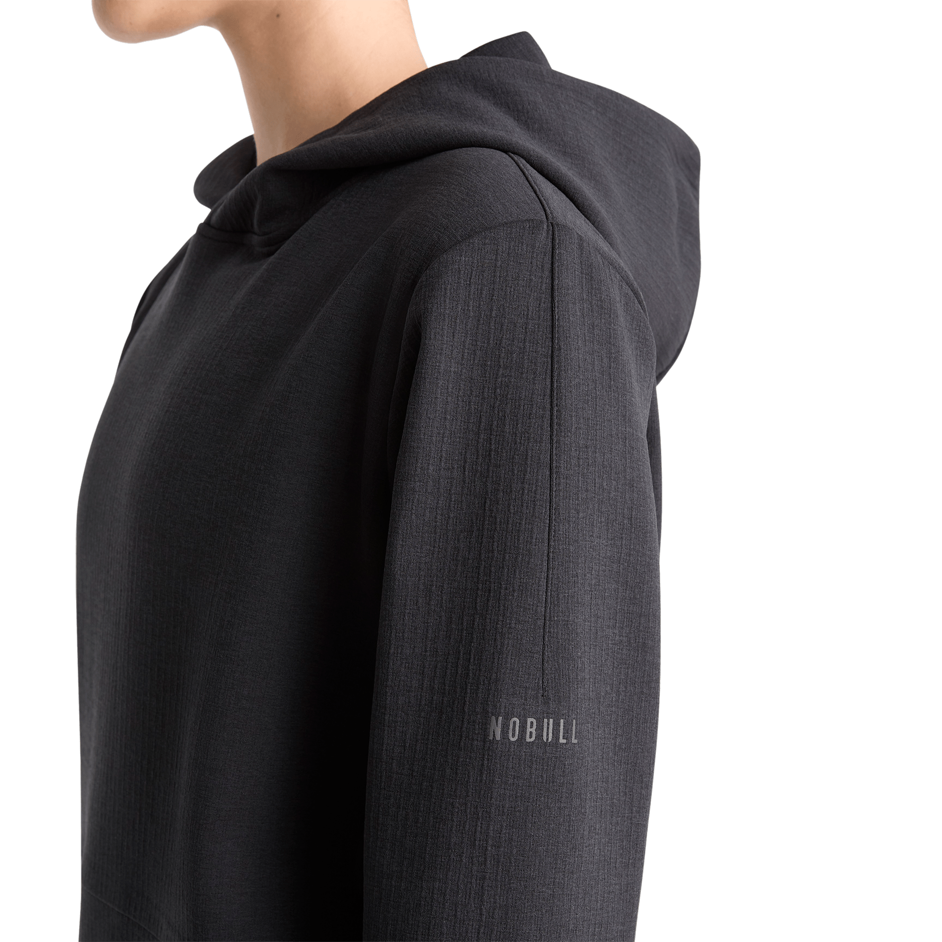 Women's Black Drive Hoodie Side