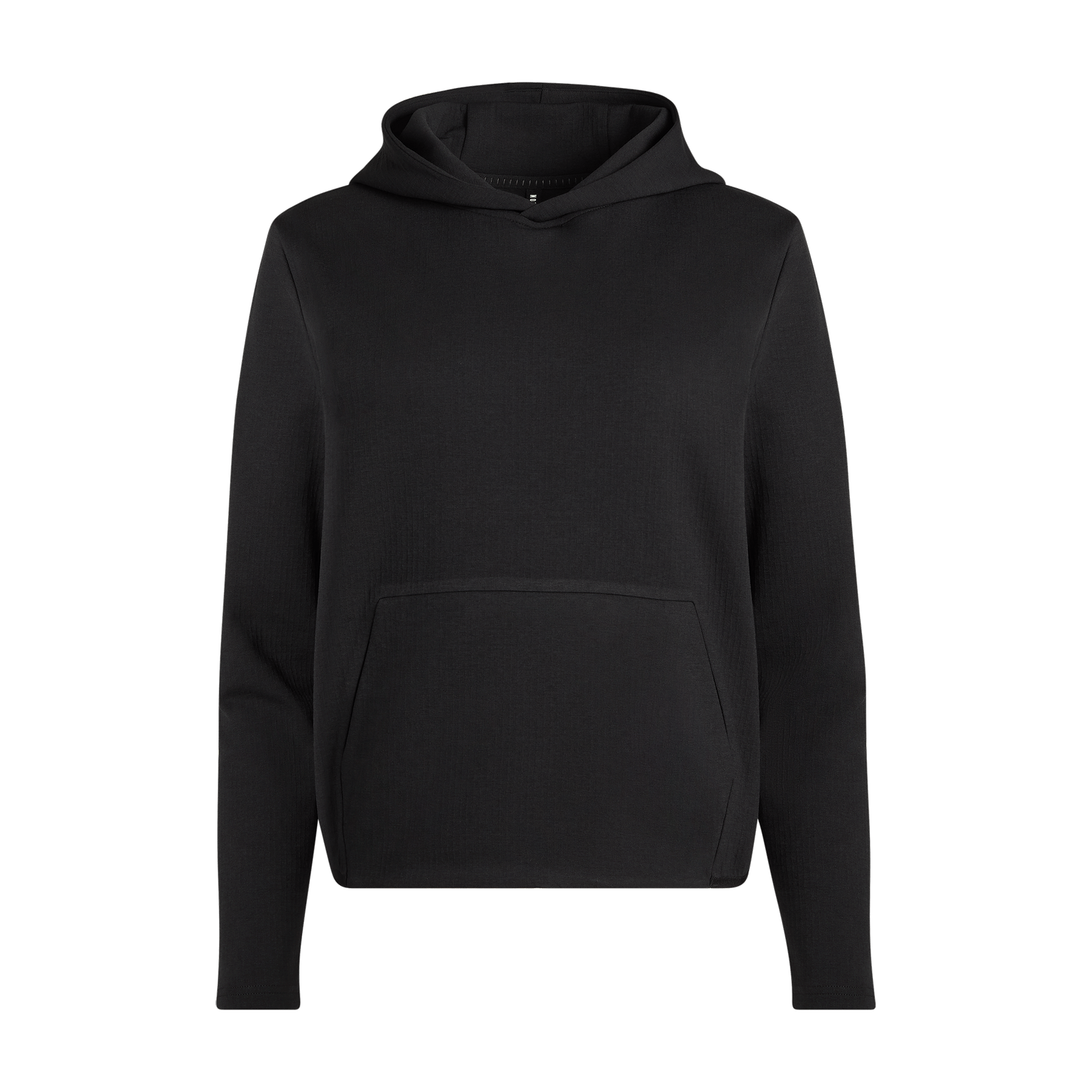 Women's Black Drive Hoodie Silhouette Front