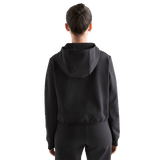 Women's Black Drive Cropped Zip-Up Back