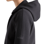 Women's Black Drive Cropped Zip-Up Side