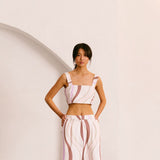 Printed Crop Top